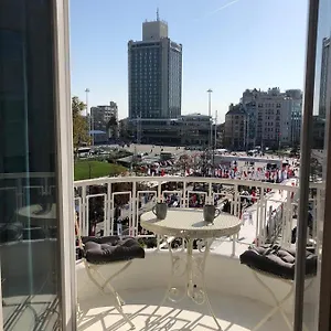 Great View Of Taksim Square, Luxury Furnished On Main Street Of Taksim, Partial Sea View , Istanbul Turkey